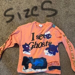 Yeezy Orange Graphic Long Sleeve Tee